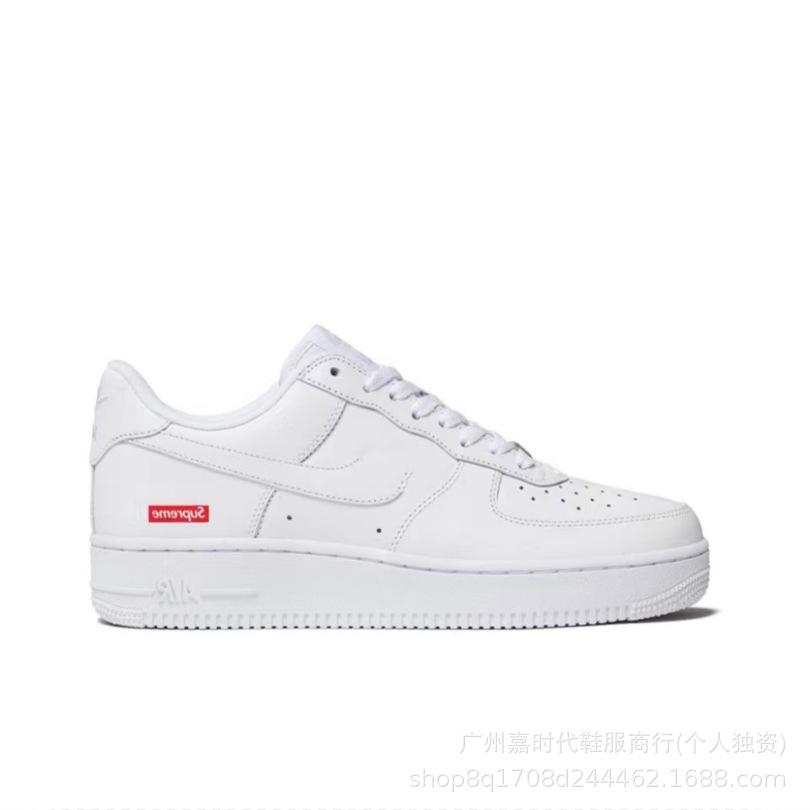Authentic genuine leather af1 spring air force 1. classic white sneakers, unisex, versatile platform sneakers, casual shoes 1
