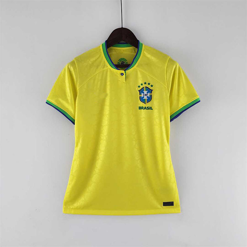 2022 world cup brazil national team jersey #10 neymar home short sleeve ronaldo women’s soccer jersey football uniform