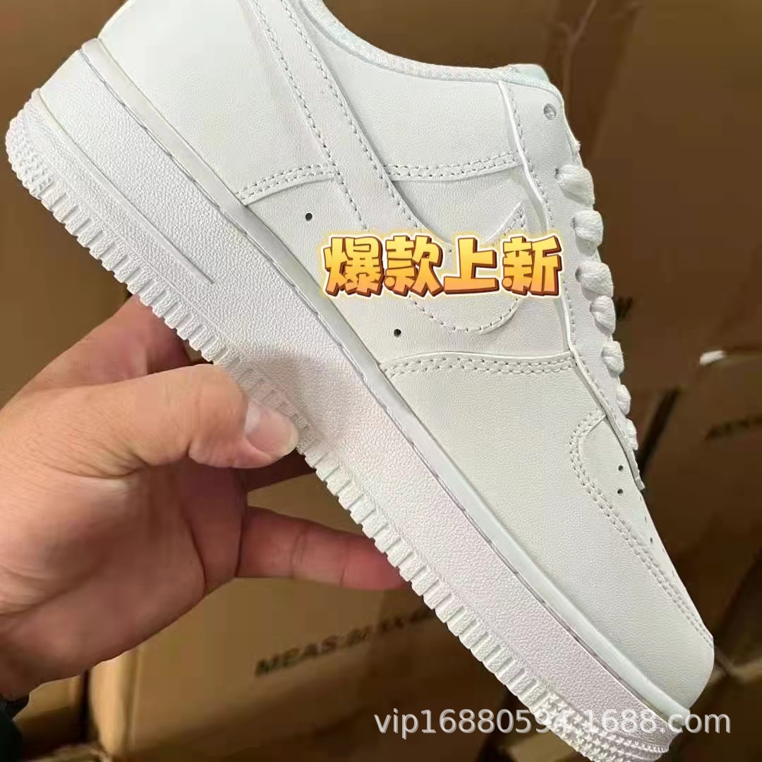 Air force 1 af1 high version men’s and women’s sneakers low-top deconstructed wheat pure white air force 1 white shoes