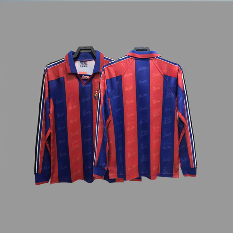 Retro football jersey barcelona messi ronaldinho puyol xavi iniesta neymar jersey