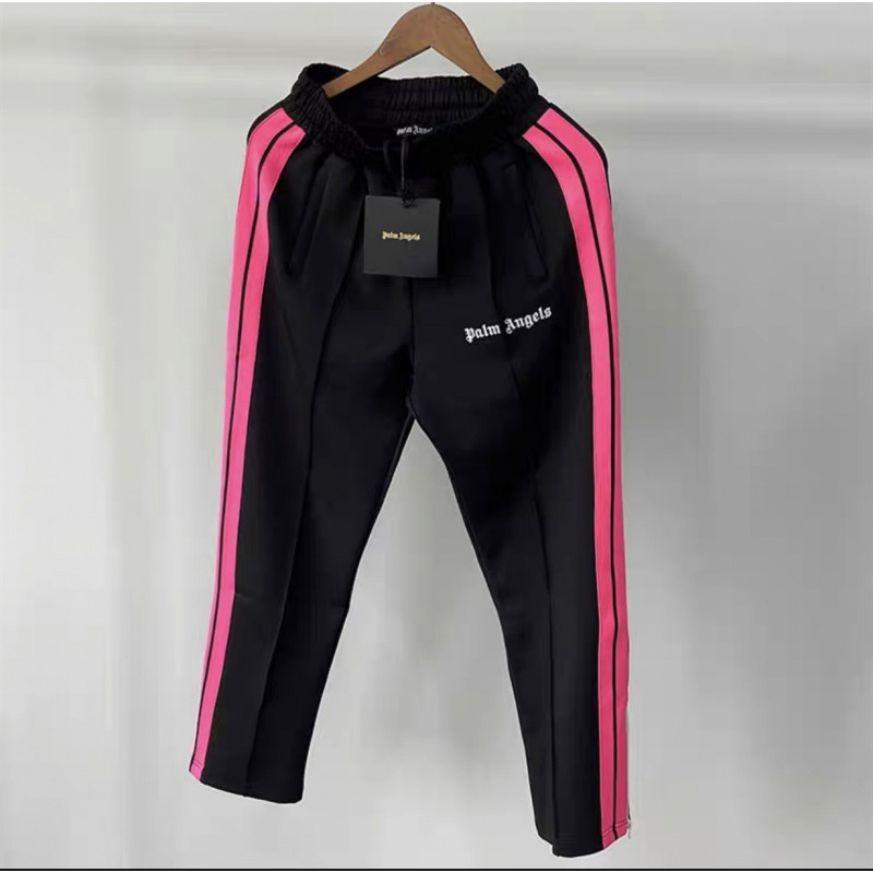 Angel pants rainbow stripes ribbon jacket lettersuit school uniform outwear ribbon casual pants export