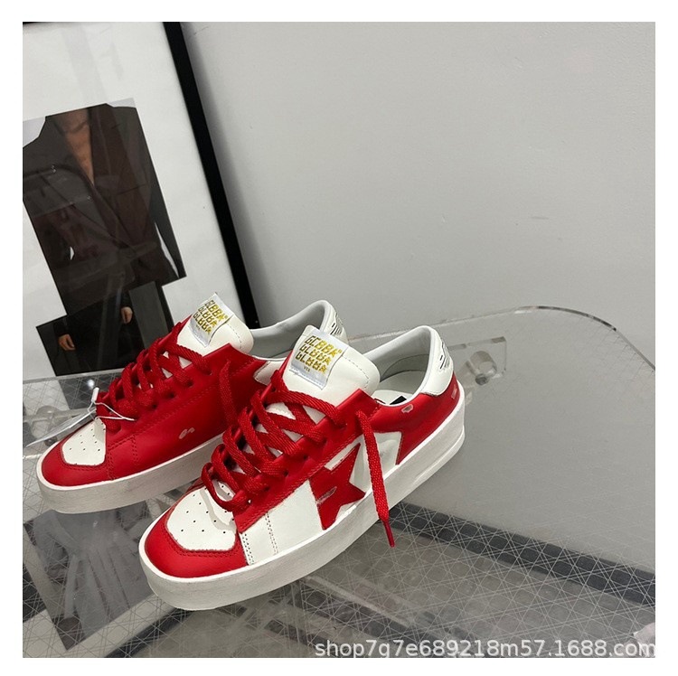Ding version dirty shoes heightening casual sneakers tie backwhite shoes korean distressed star small dirty shoes women’s trendy easiest for match