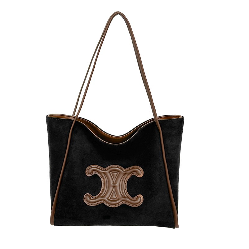 Large capacity letter bag women’s 2025 new autumn/winter high-end shoulder bag commuter tote bag versatile