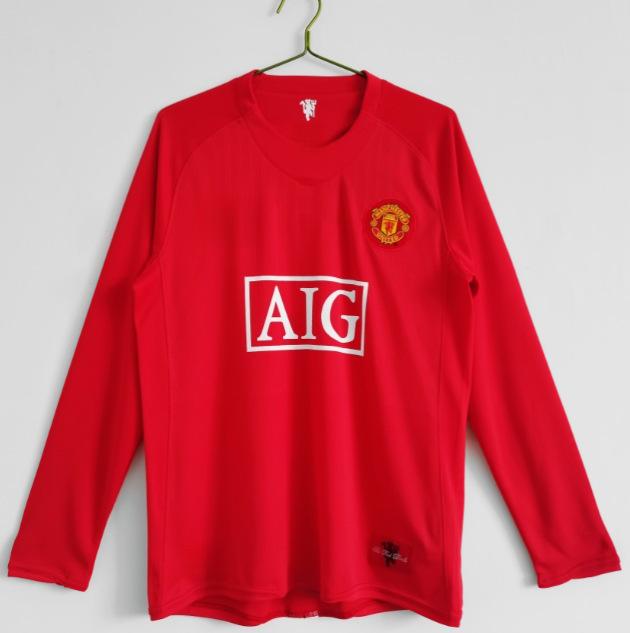 Best sellingretro manchester united short-sleeved t-shirt embroider jersey cross-border football jersey sportswear football jersey