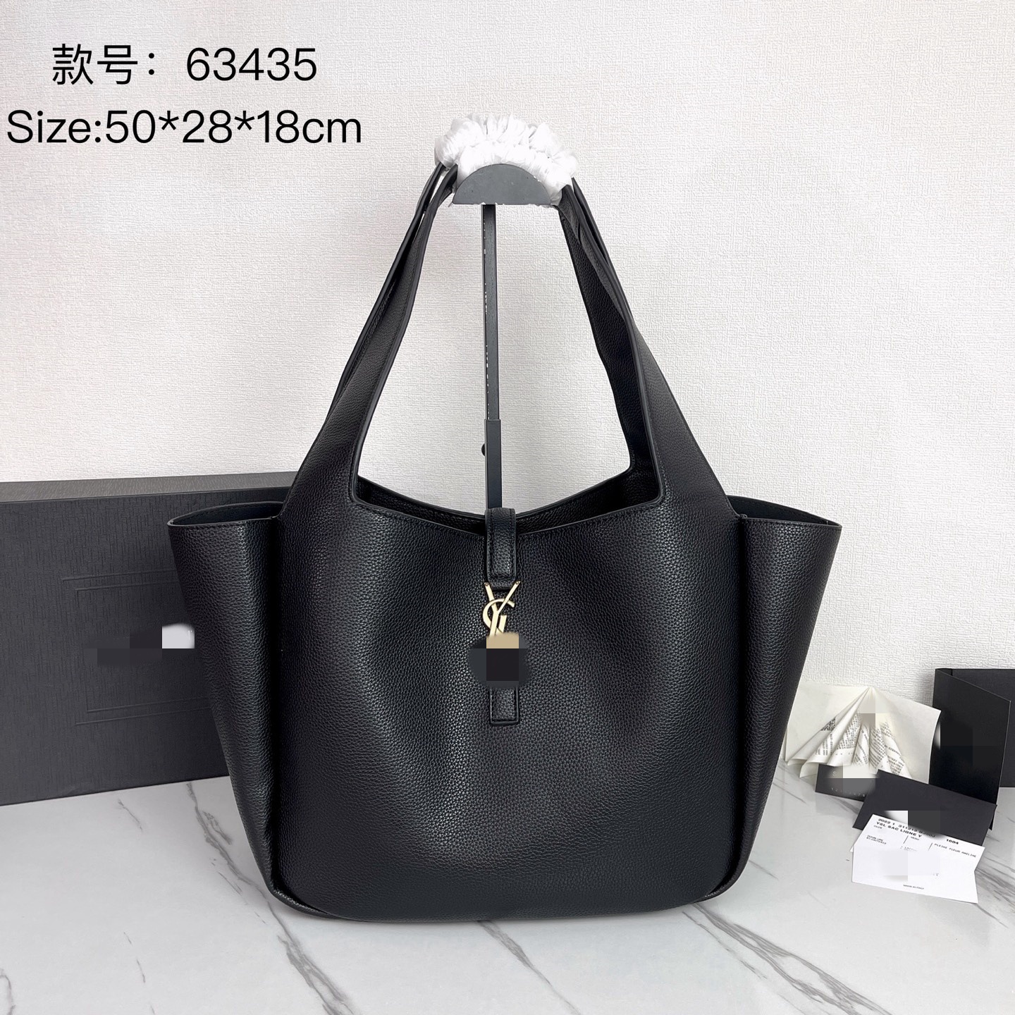 Yangshulin large bag classy texture women’s bag 2025 spring and summer new arrival genuine leather bea shopping bag hobo armpit bag