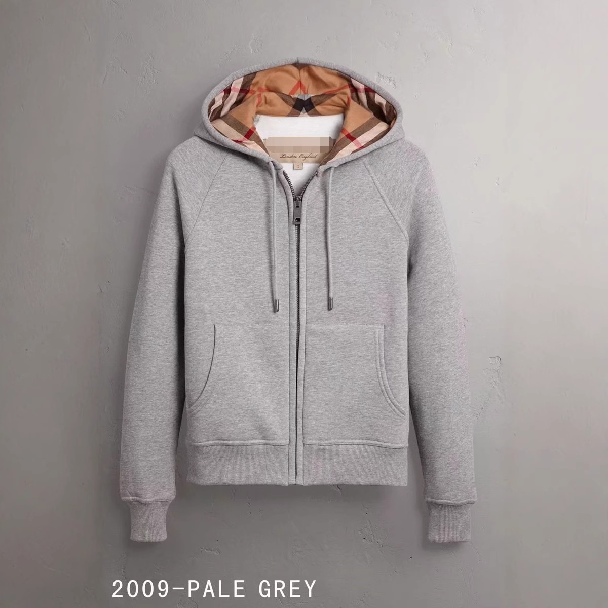 European and american sites can order embroidered logo, high-quality british style hooded women’s sweatshirts, autumn and winter women’s jackets with embroidery