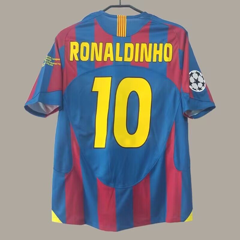 Retro barcelona no. 10 messi classic jersey barcelona football jersey