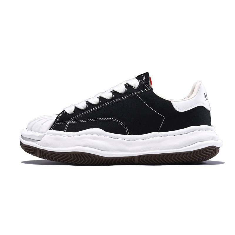 Mihara yasuhiro dissolving shoes men’s white shoes canvas shoes genuine shell toe thick sole heightened sneakers women’s trendy brand