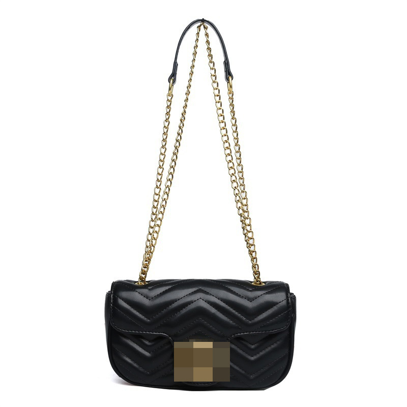 Export embroidery thread small square bag style accessible luxury bag women’s new arrivalfashion chain shoulder bag bags crossbody bag