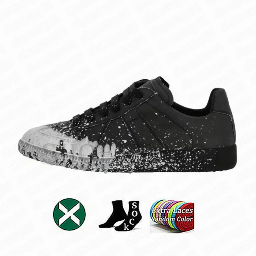 Ready-to-ship, high-quality german army trainers (gats), white sneakers, dyed color series, unisex, cross-border casual comfort flat sneakers, couple’s sneakers