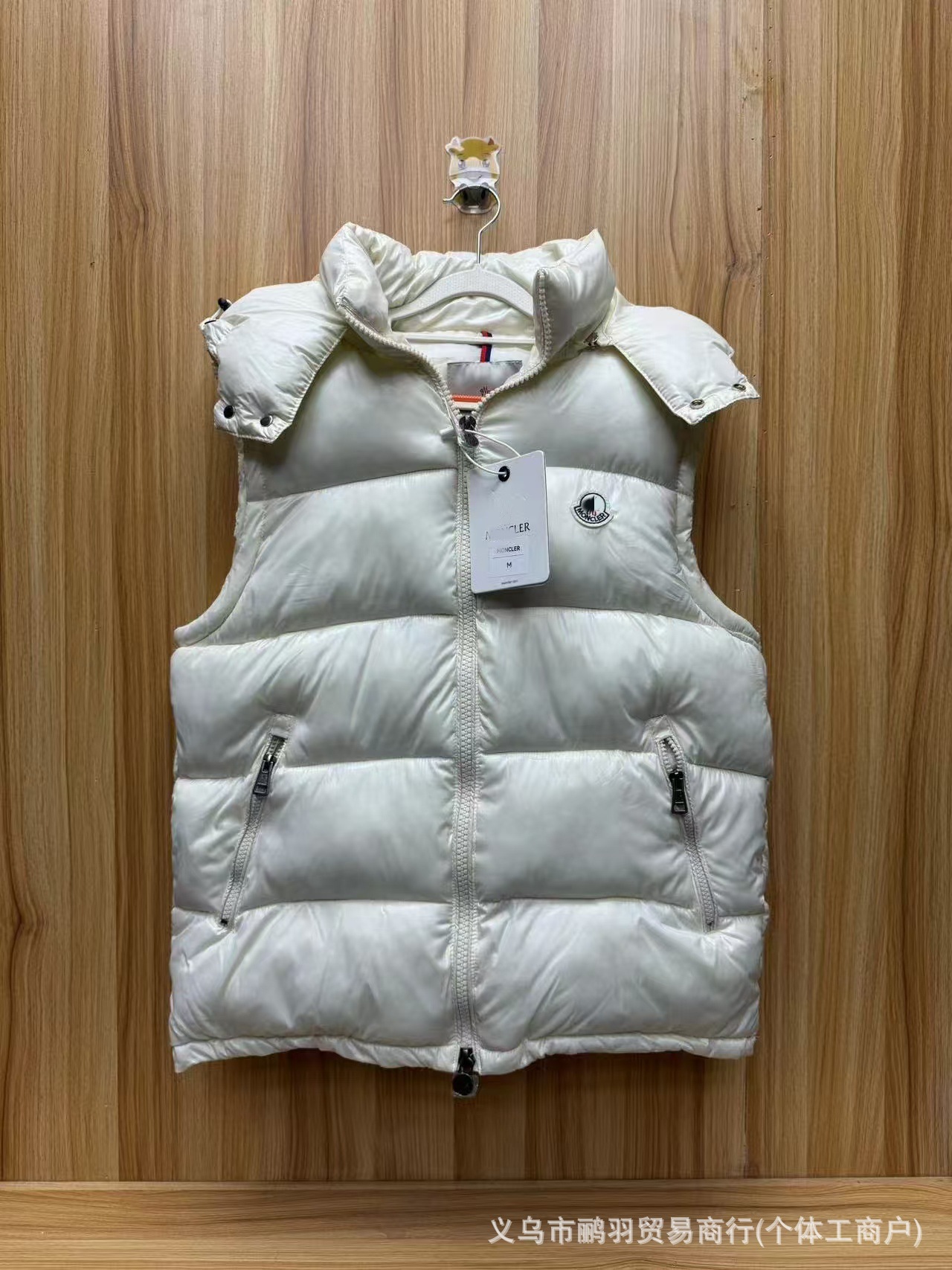 2024 autumn/winter new collection: mengjia classic hooded stand collar vest padded jacket – couple’s style, warm vest, jacket