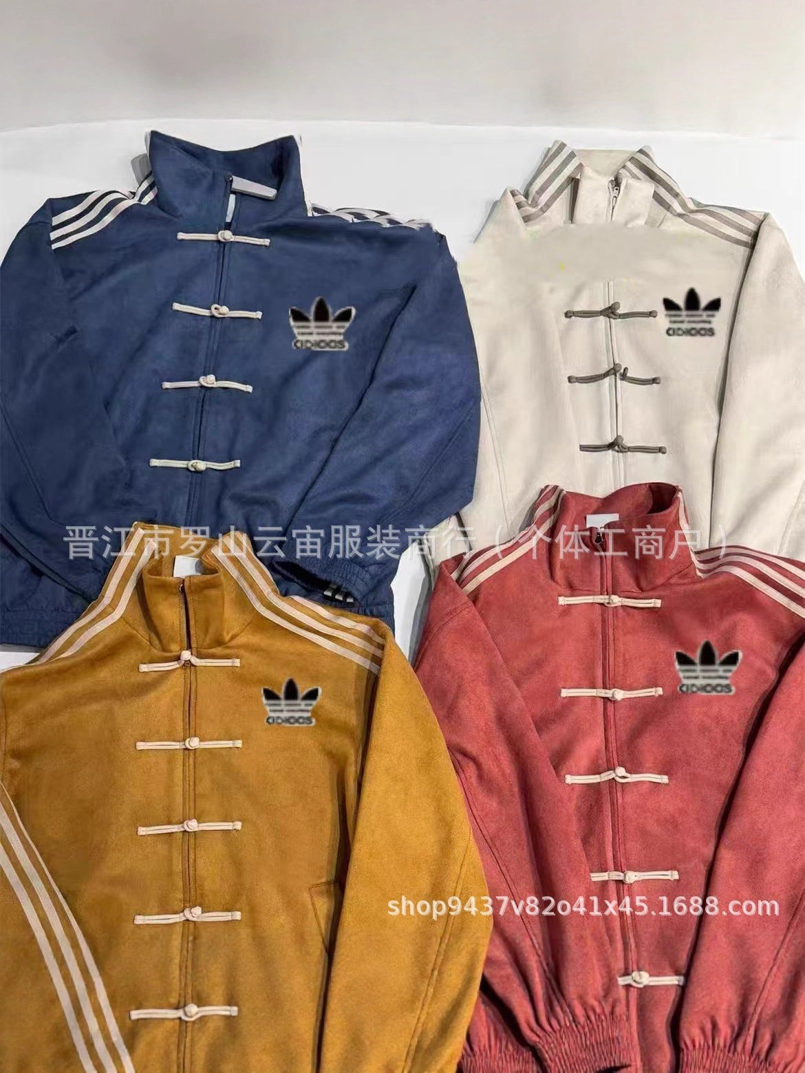 Three-leaf national trend sense of design silk new chinoiserie stand-up collar plate button jacket men springloose tang suit outwear9926