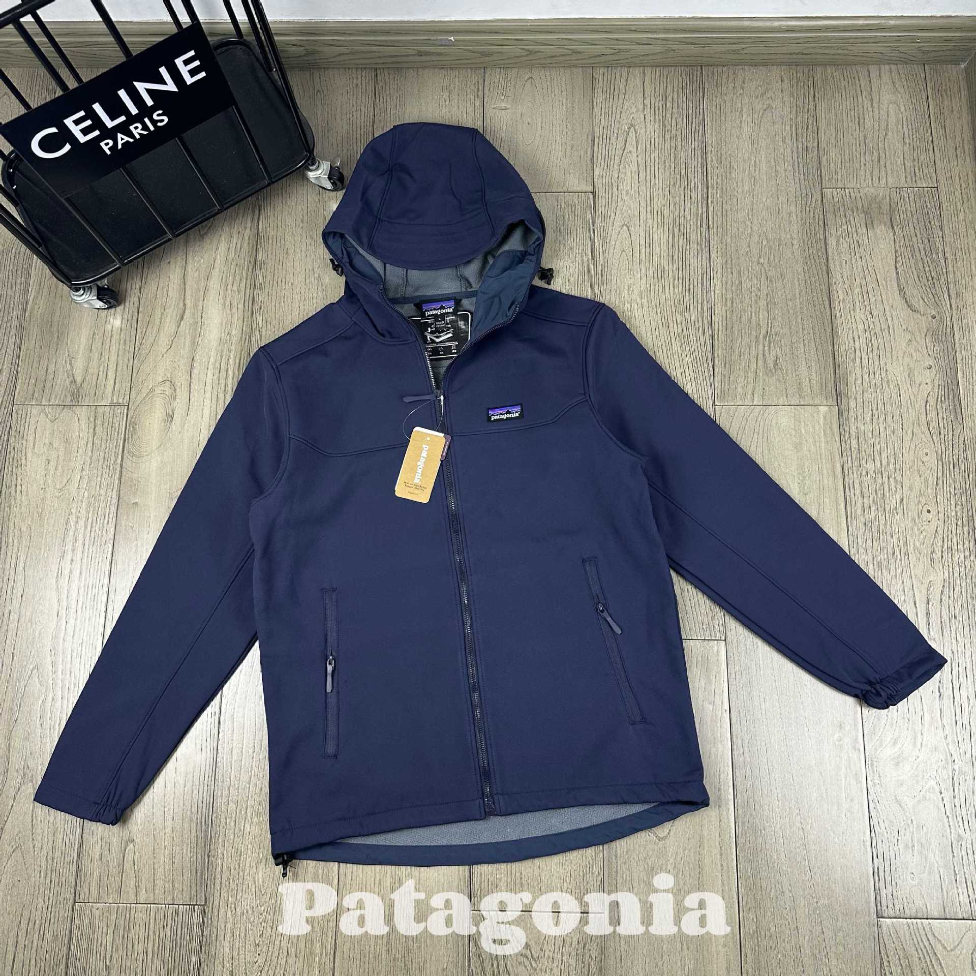 High-quality cross-border pata outdoor softshell jacket, hooded windbreaker, water-resistant, available in matching styles for couples