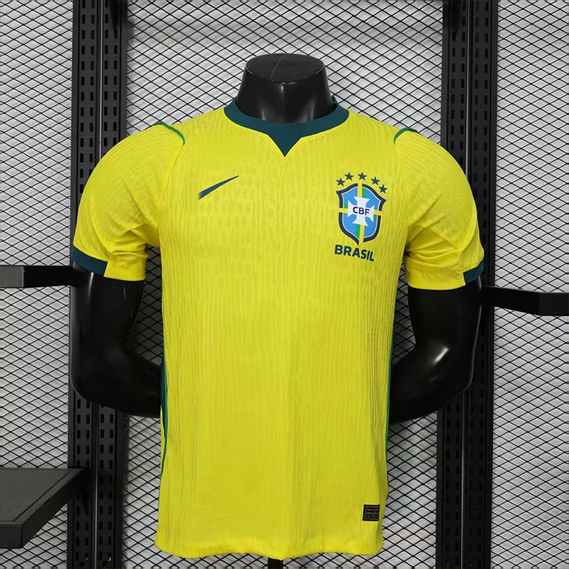 Brazil national team player edition jersey – brazil world cup home/away football kit short sleeve t-shirt – cross-border dropshipping available