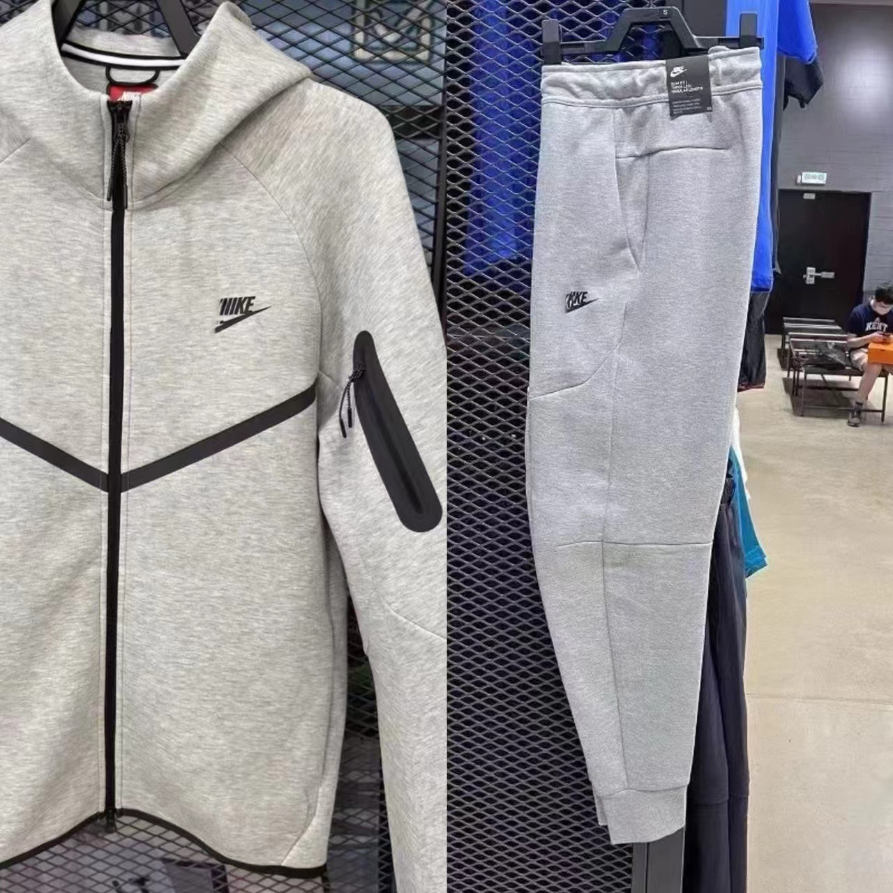 Spring & fall menoutwearspring & fallnew arrivalair layer cotton knitting hooded zipper shirt sports casualtopsjacket