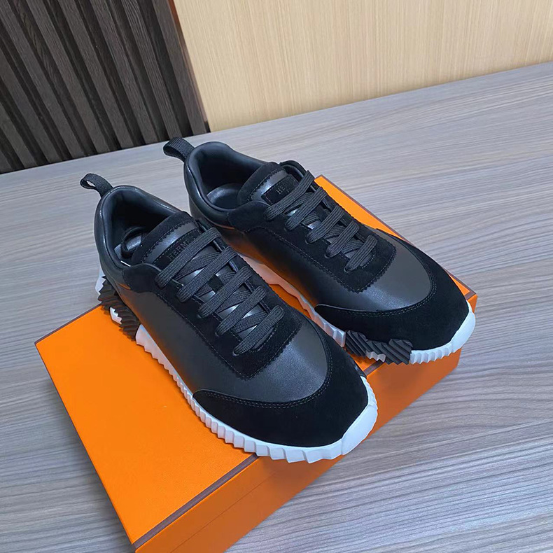 European and american 2025 new h-brand genuine leather athletic breathable trendy women’s influencer style lightweight men’s couple fashion white sneakers 1