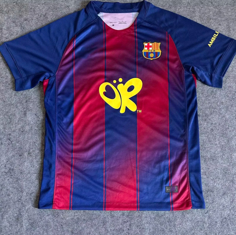 25-26 club football barcelona jersey cross-border sports t-shirt 24/25 season team fan edition barcelona