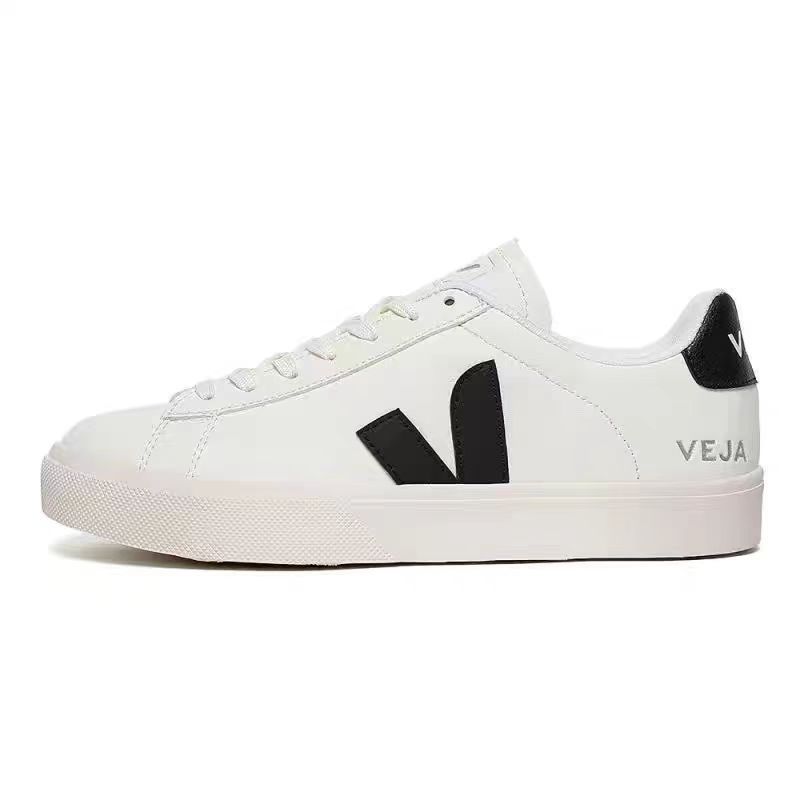 Authentic veja classic white sneakers – unisex, perfect for couples, campus style, athletic, casual, versatile, and everyday wear