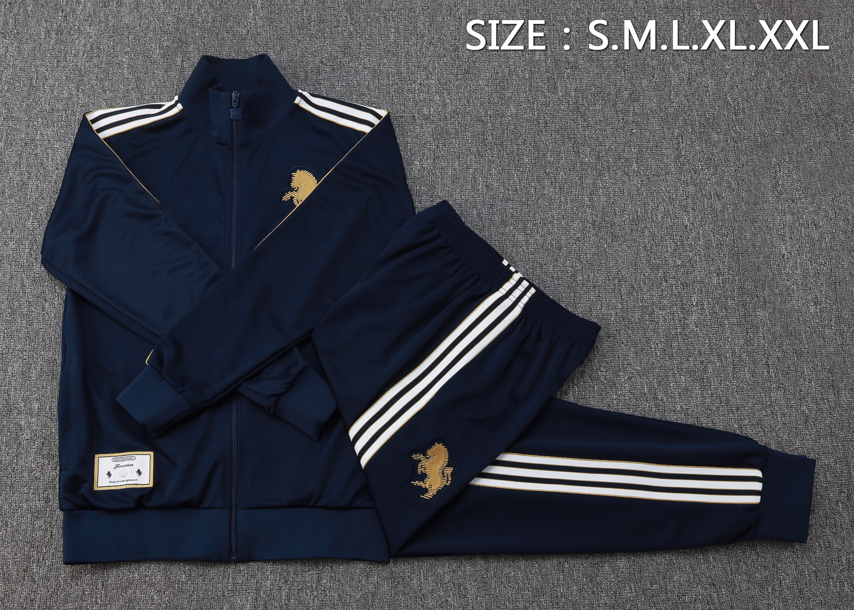 Real madrid long zipper jacket autumn and winter outwearlong sleeves jersey warm-up paris outfit manchester united football training suit