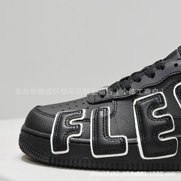 High-end air force 1 sneakers, new summer collection, white low-top casual sneakers, collaboration edition
