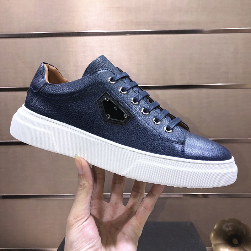 Genuine leather casual sneakers for men summernew arrival first layer cowhide pure leather easiest for matchmencasual shoes tie backwhite shoes trendy 1