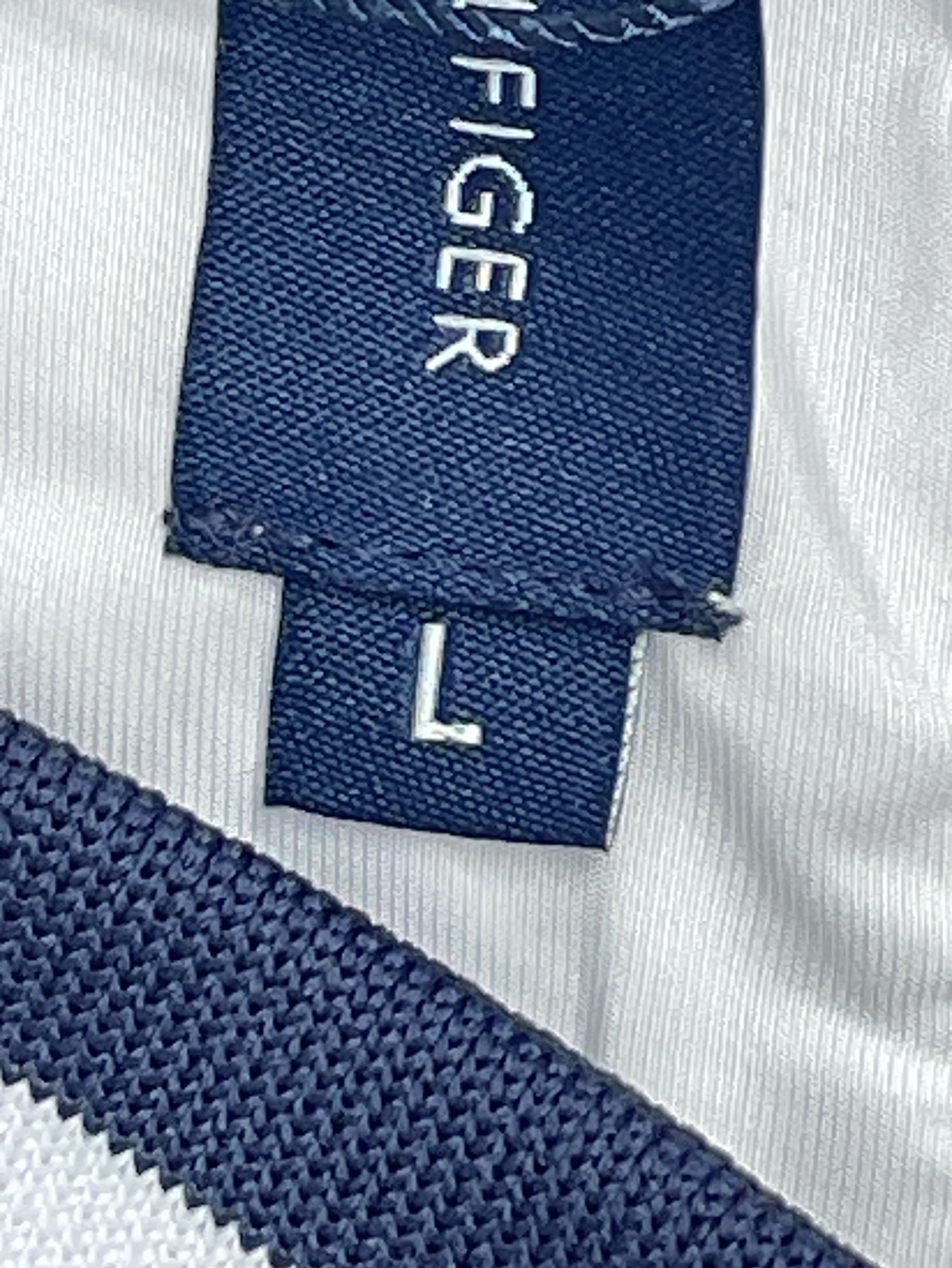 Dropshipping tommy tommy three-color strip high-definition high-quality men stand-up collar embroiderjacketoutwear youth 2