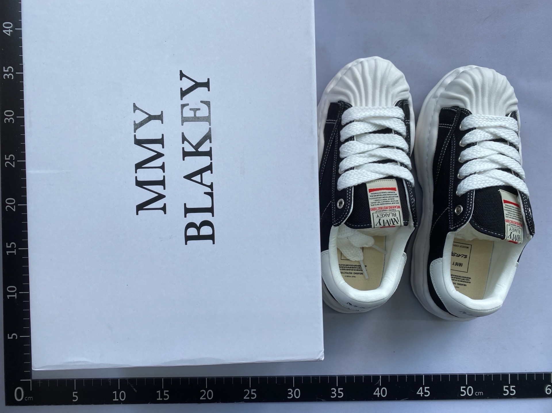 Mihara yasuhiro dissolving shoes men’s white shoes canvas shoes genuine shell toe thick sole heightened sneakers women’s trendy brand 2