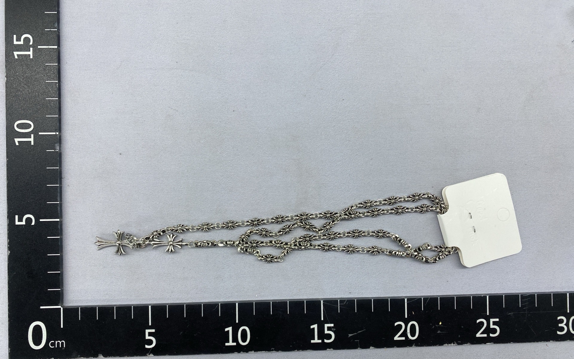 Cross tassel necklace women’s niche design long versatile couple sweater chain 2025 new hoodie chain 4