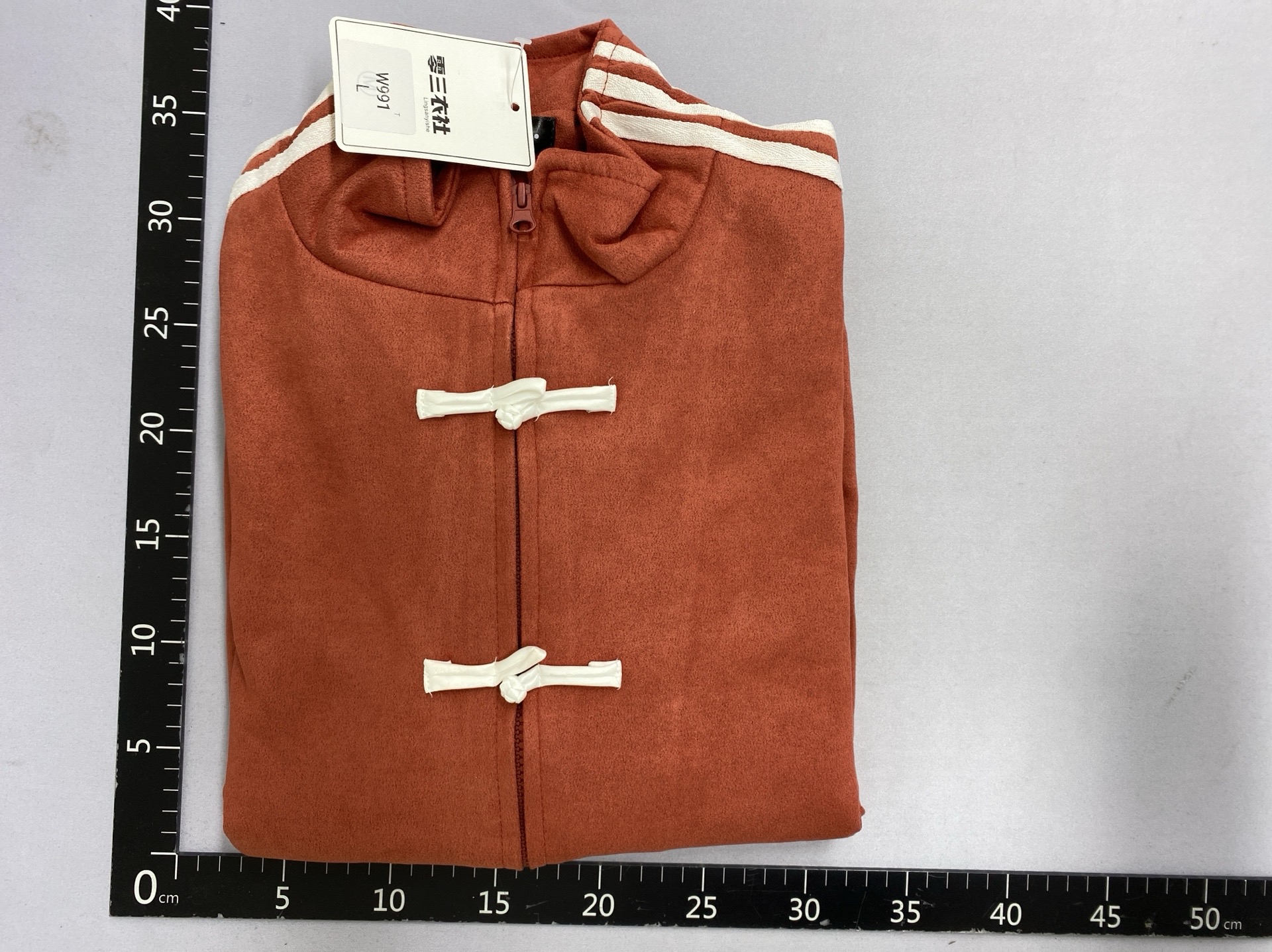 New chinoiserie three stripes chinese style plate buckle casualoutwear men’s spring autumclassy stand-up collar baseball uniform sports jacket 5