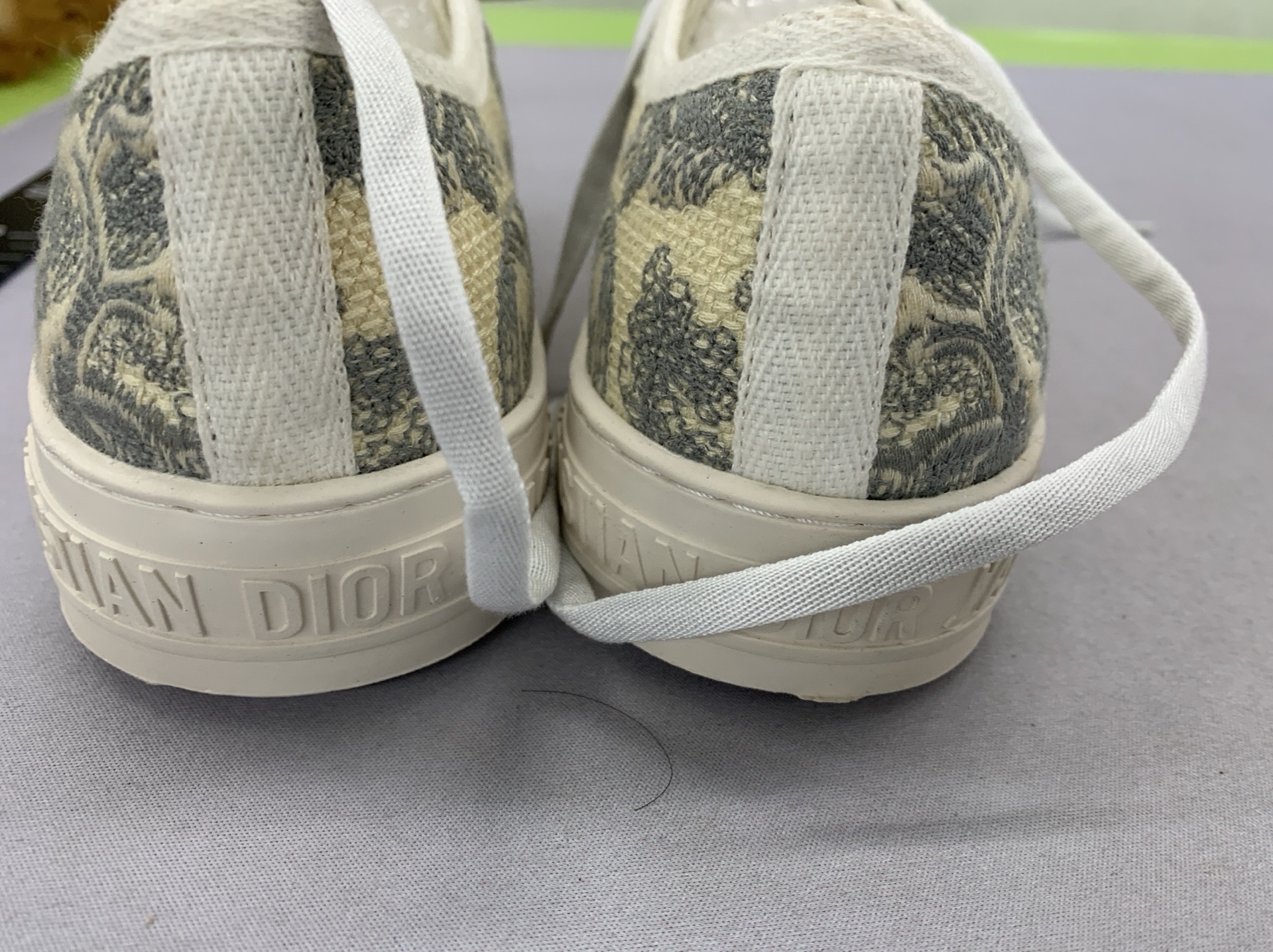 Dropshipping embroidered skate shoes d letter print canvas shoes foreign trade hot style casual shoes d versatile korean style white shoes 3