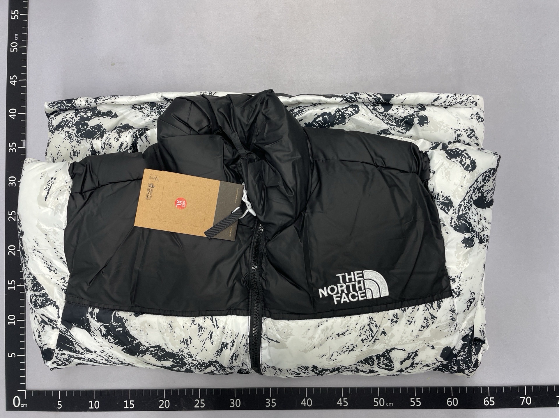 Exportnew arrival beijia 1996 cotton clothing co-branded patchwork style male and female couple full printed pattern winter cotton jacketoutwear 5