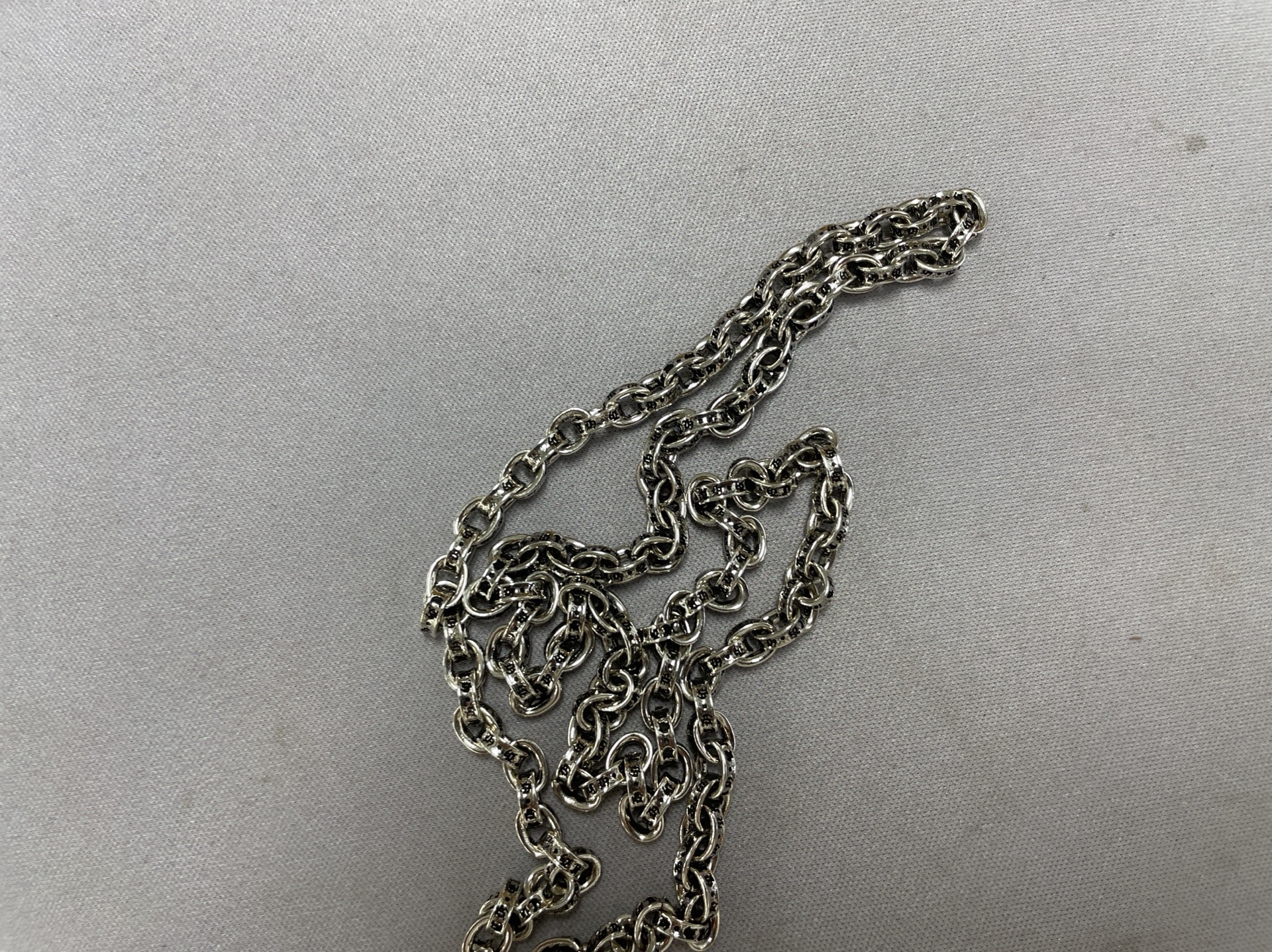 Ch crow necklace s925 standard anchor letter cross flower men’s and women’s necklace european and american retro men’s and women’s couple necklace 2