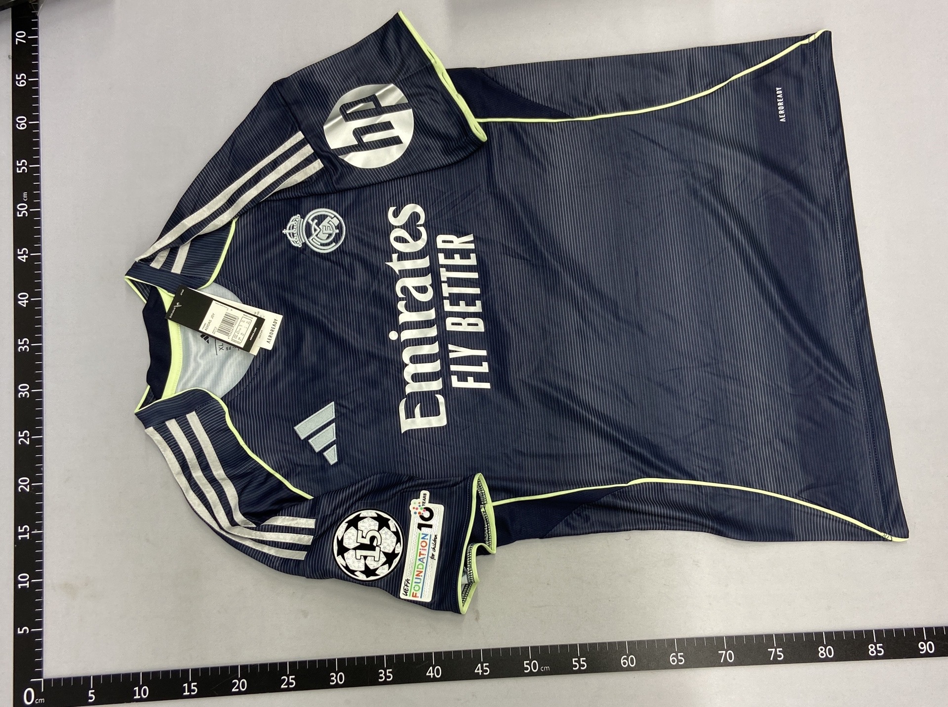2526 real madrid jersey no. 10 mbappe 7 vinicius no. 5 bellingham home and away second guest football uniform 4