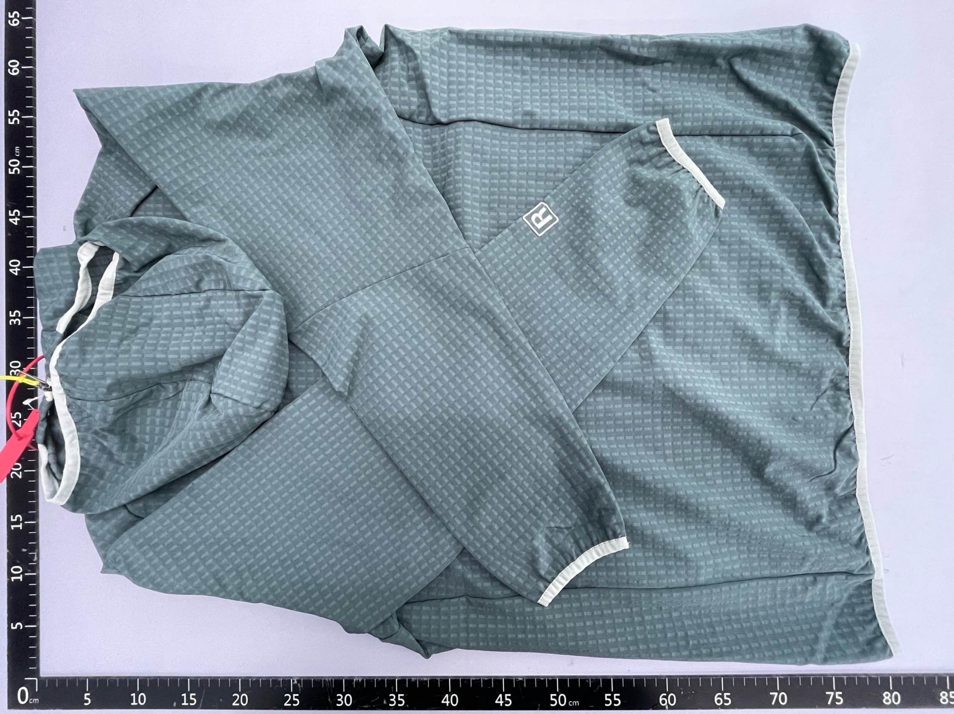 Cross-border foreign trade patag r2 fleece zipper outwear soft shell outdoor lightweight hooded jacket couple contrast color 2