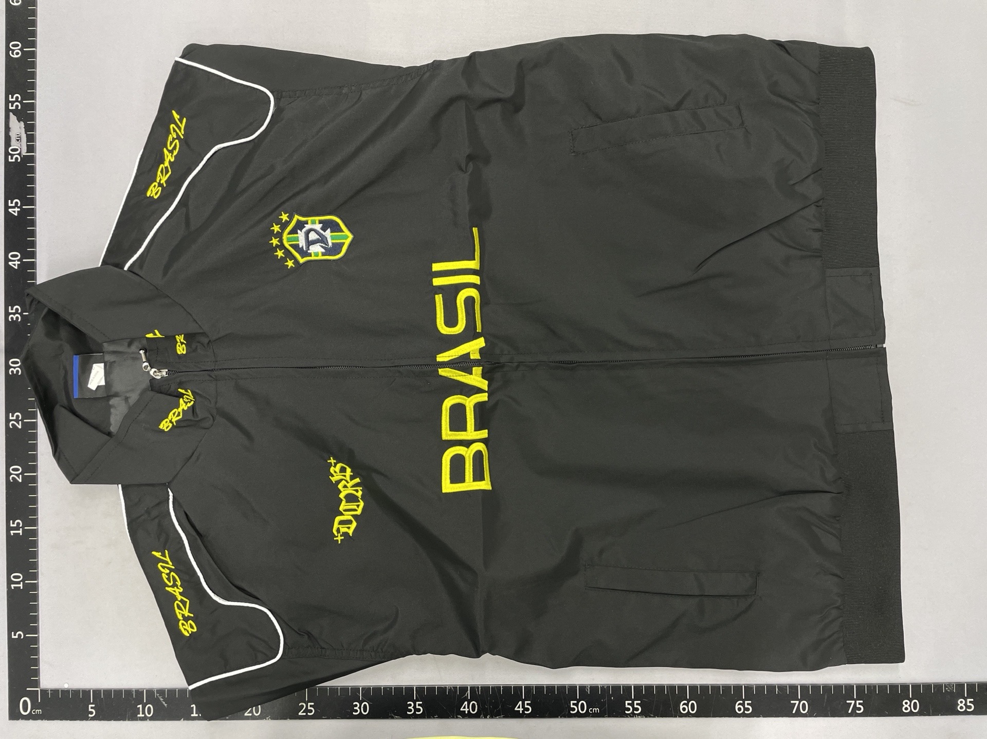 F1 racing suit brazilian jersey jacket embroidered outerwear baseball jacket flight suit outerwear custom football series jacket 4