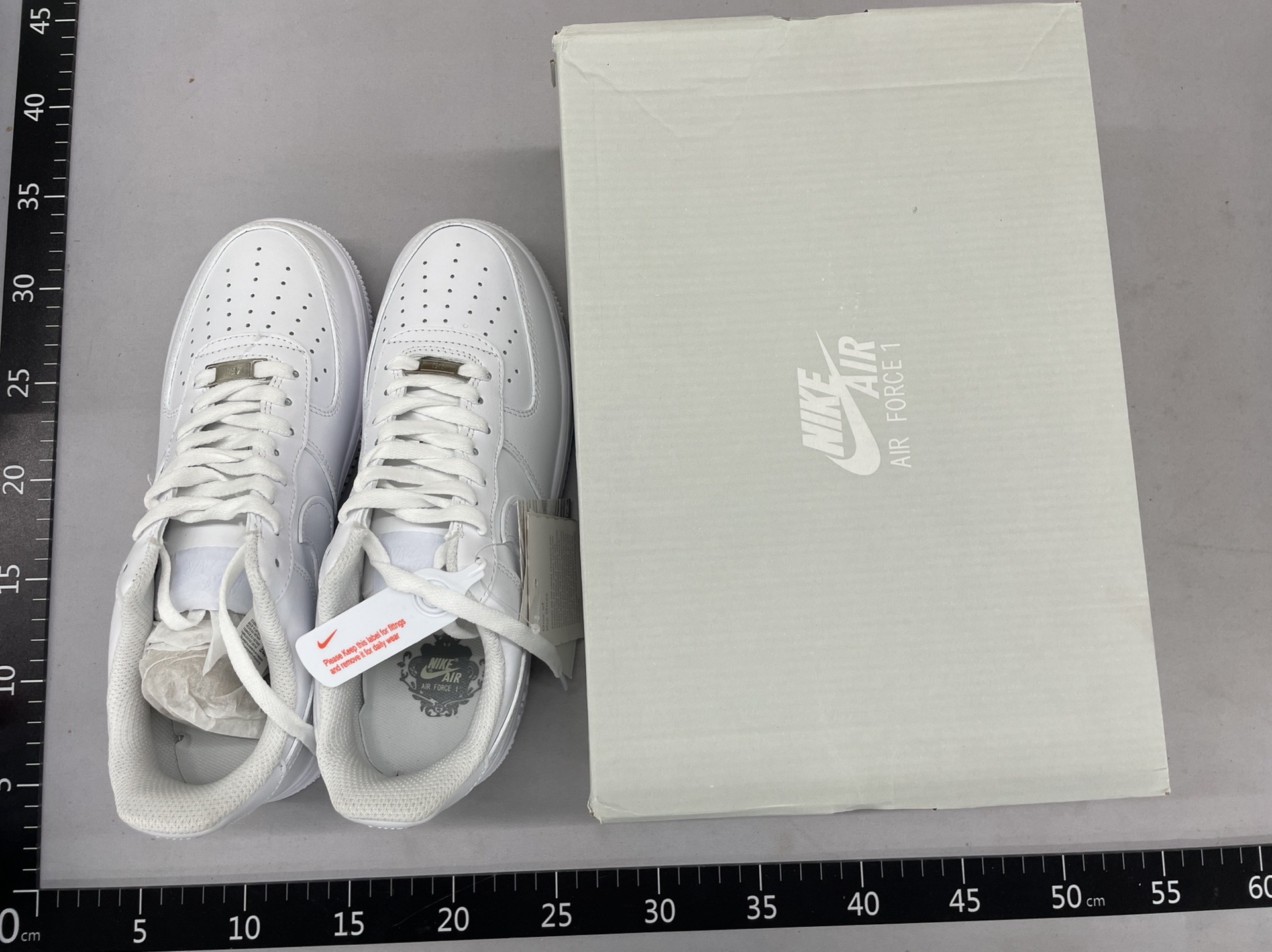 【limited stock – around a hundred pairs】authentic grade 1 air force 1 low top white sneakers. all white, thick leather upper, brand new in original box. factory liquidation. once they’re gone, they’re gone! may have minor imperfections that don’t affect wear. if you’re a perfectionist, please don’t purchase 7