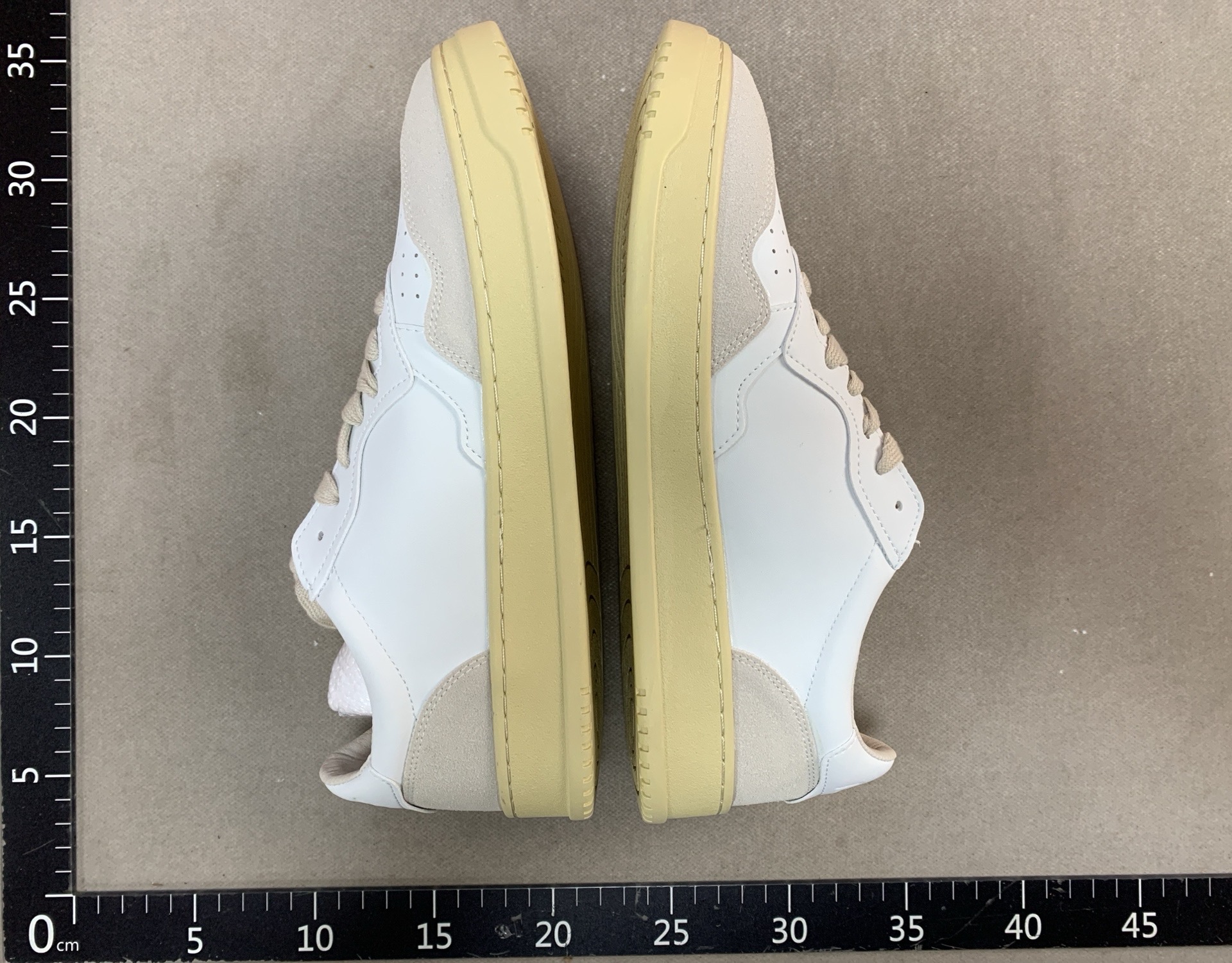 ~shoes patchwork white tail casual sneakers retro round toe lace-up side decoration niche korean generation sports white shoes for women 5
