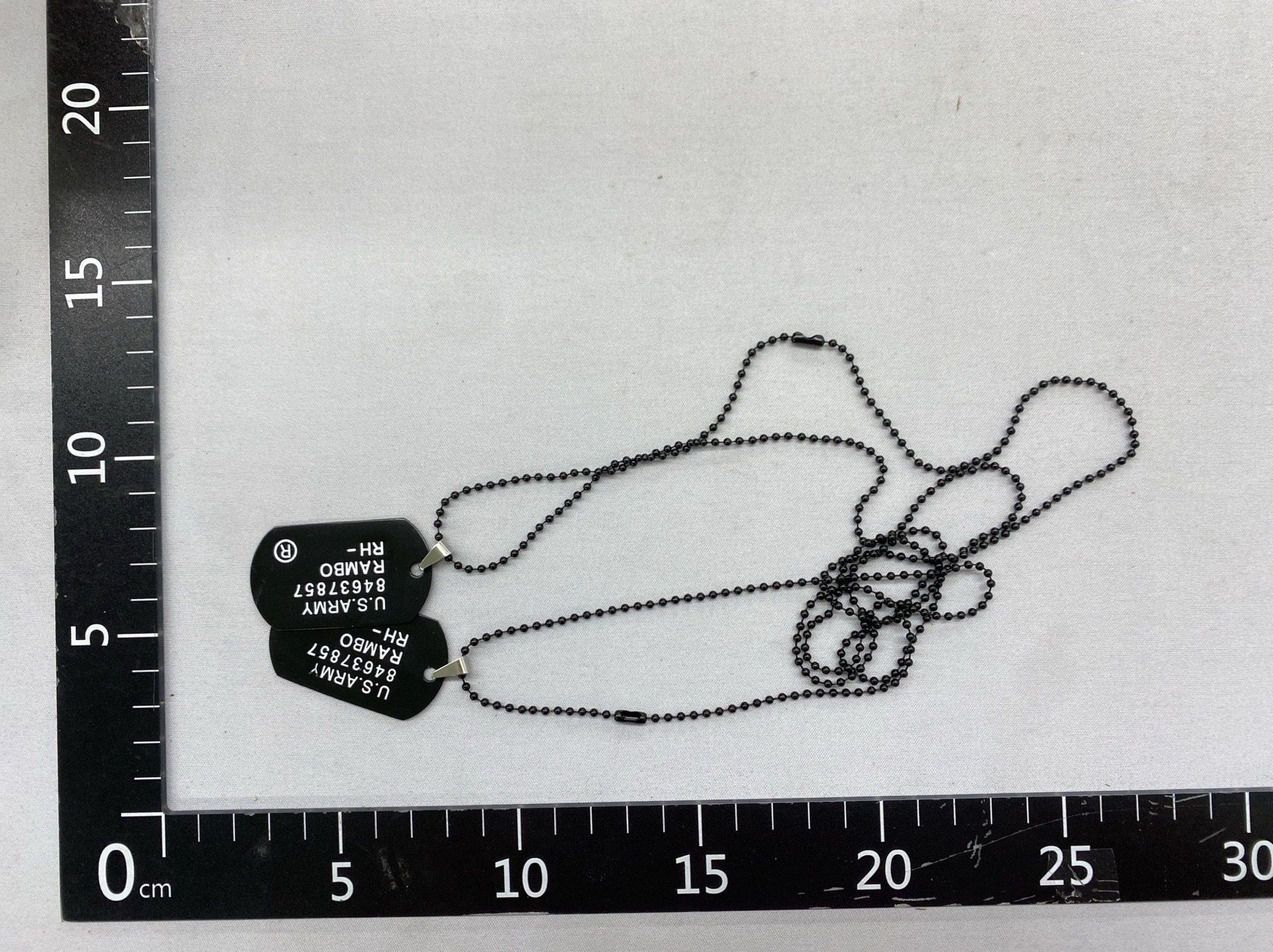Exportfashion military brand dog tag necklace sweater chain american soldier military brand tag long necklace in stock 5