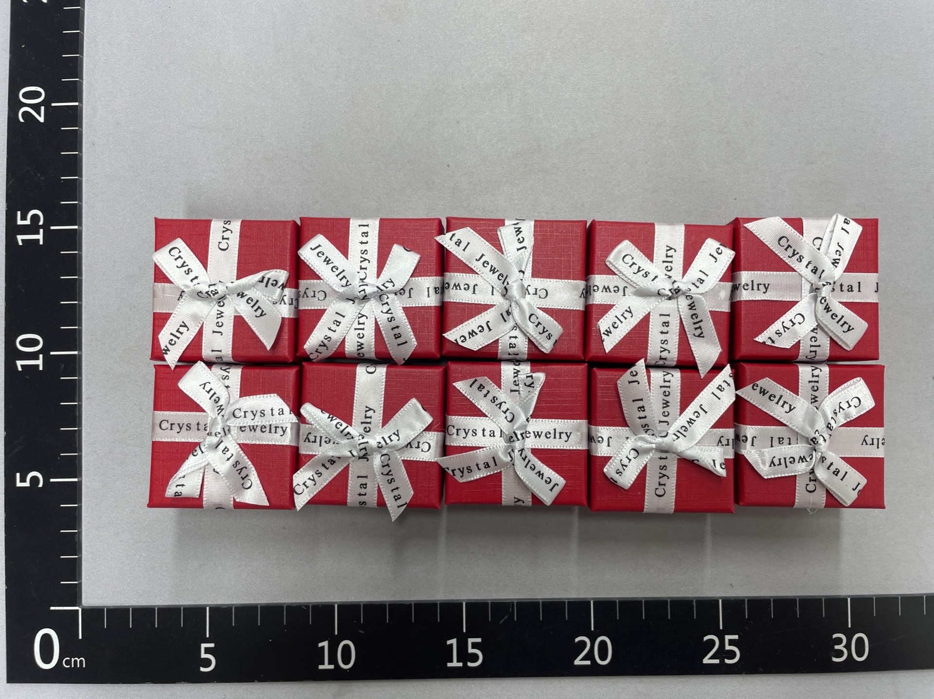 English letter bow jewelry packaging box square heaven and earth cover ring necklace jewelry packaging box small gift box 5