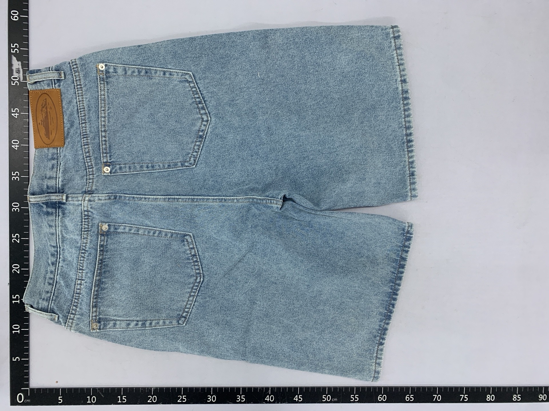 American tide devil island casualsuit high street men and women coupletrendyjeansjacketoutwear jeans 3