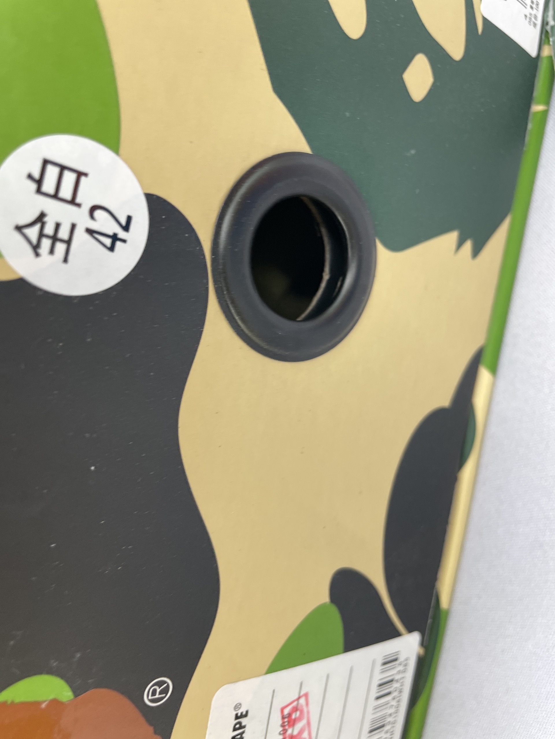 [version c] link2 bape sta to low ape* head classic patent leather low-top sports casual sneakers full set original cardboard last development 2