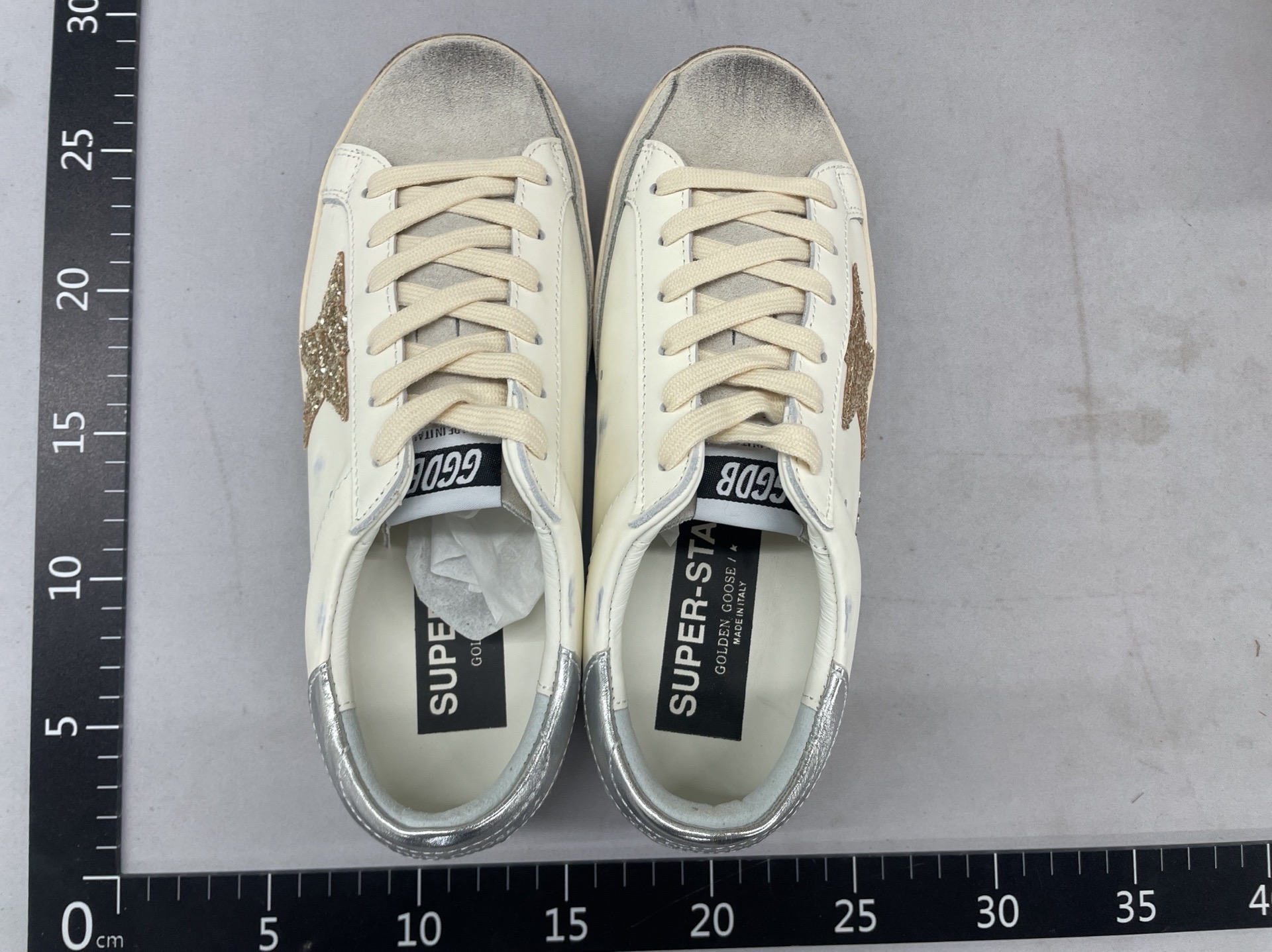 2025 new second generation genuine leather distressed “dirty” sneakers – women’s star detail, casual, versatile, fashionable skate shoes, white sneakers for men 6