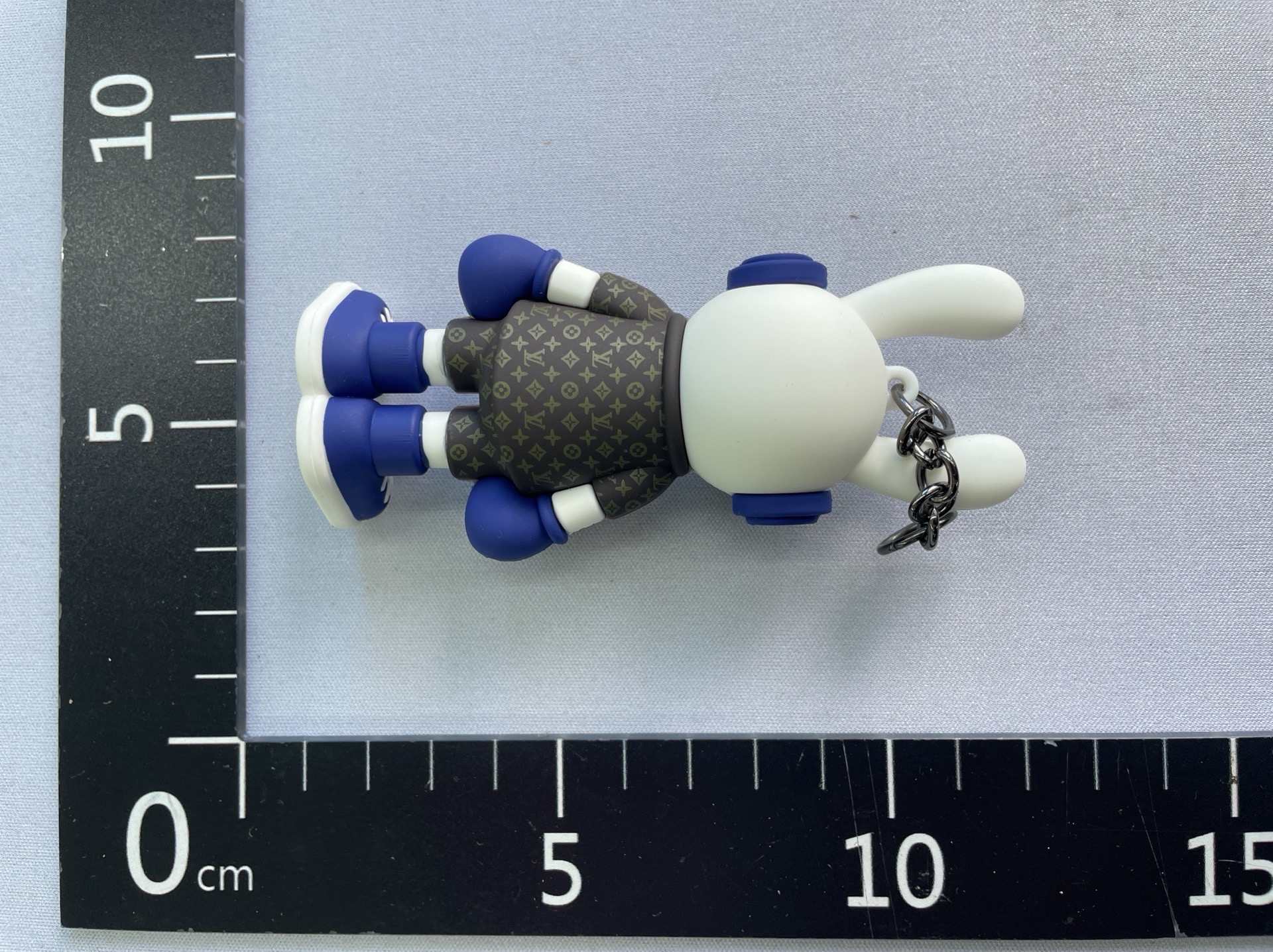 2025 new year of the rabbit keychain plush toy – plastic rabbit bag charm keyring – dropshipping available 5