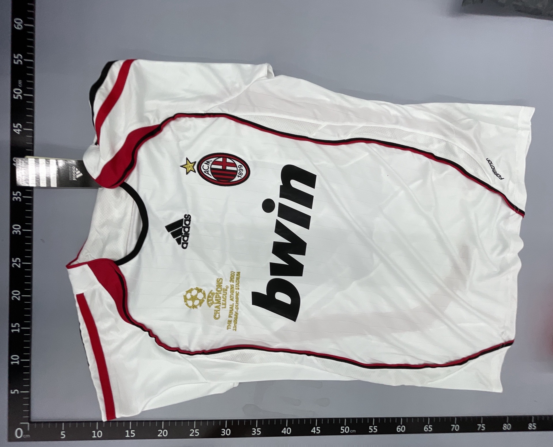Ac milan retro jersey 06/07 season kaka maldini ronaldinho rivaldo pirlo collectible soccer uniform 5