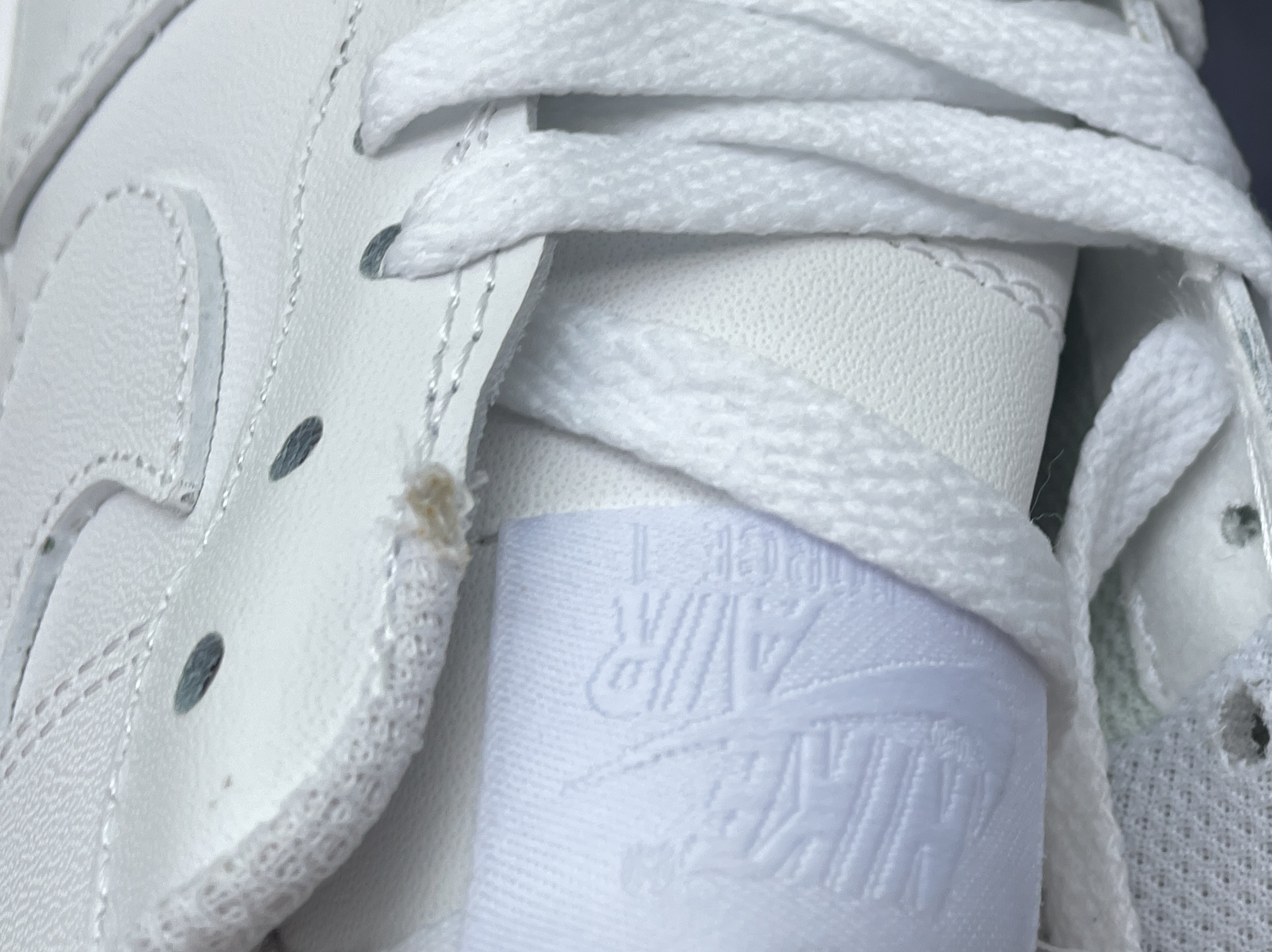 【long-term special】af1 pure white, full grain leather insole with glue, simple and stylish white sneakers 3