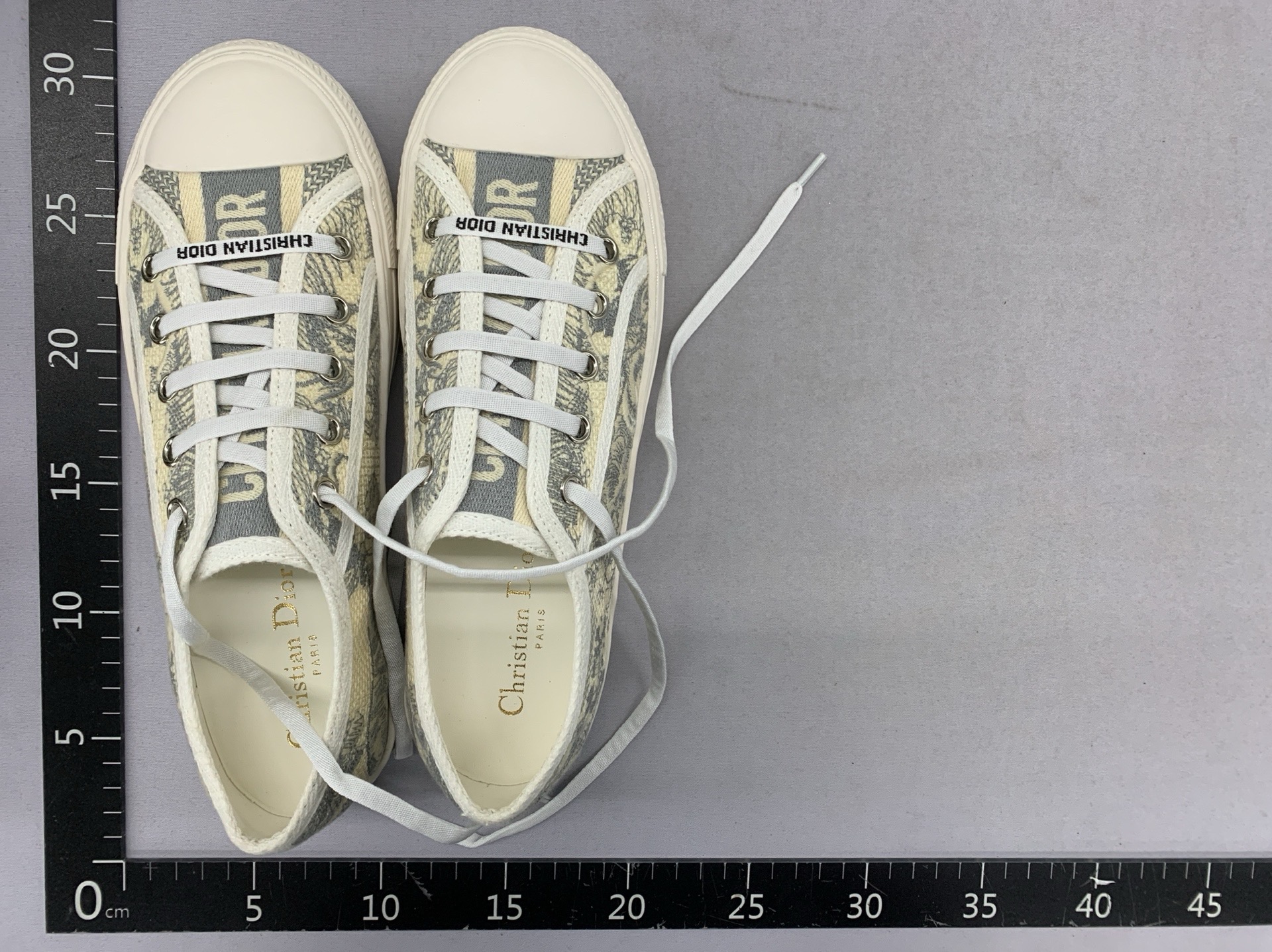 Dropshipping embroidered skate shoes d letter print canvas shoes foreign trade hot style casual shoes d versatile korean style white shoes 6