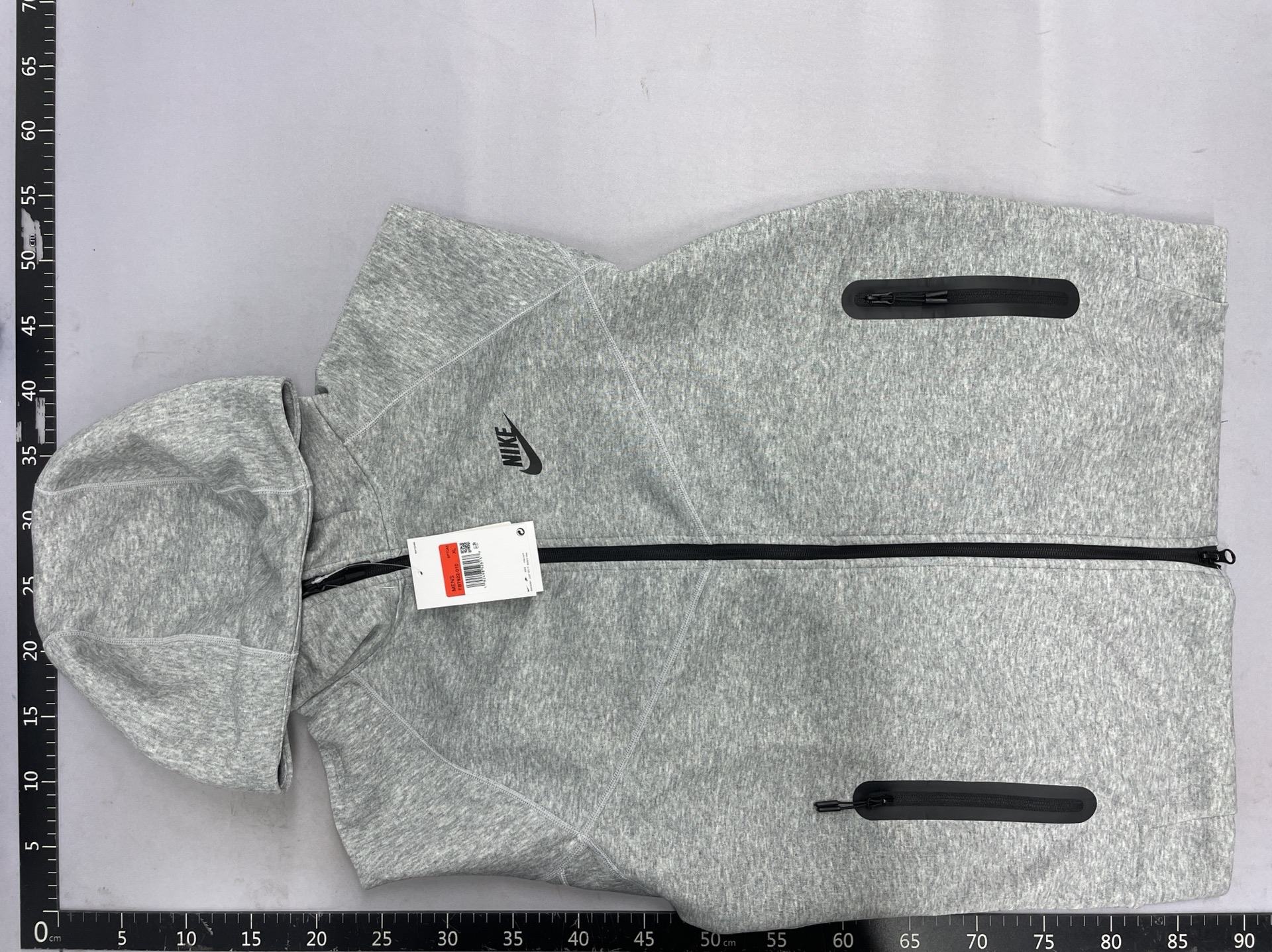 Men’s fall/winter training knit hoodie – new hooded windproof loose fit casual jacket fb7922 outerwear 4