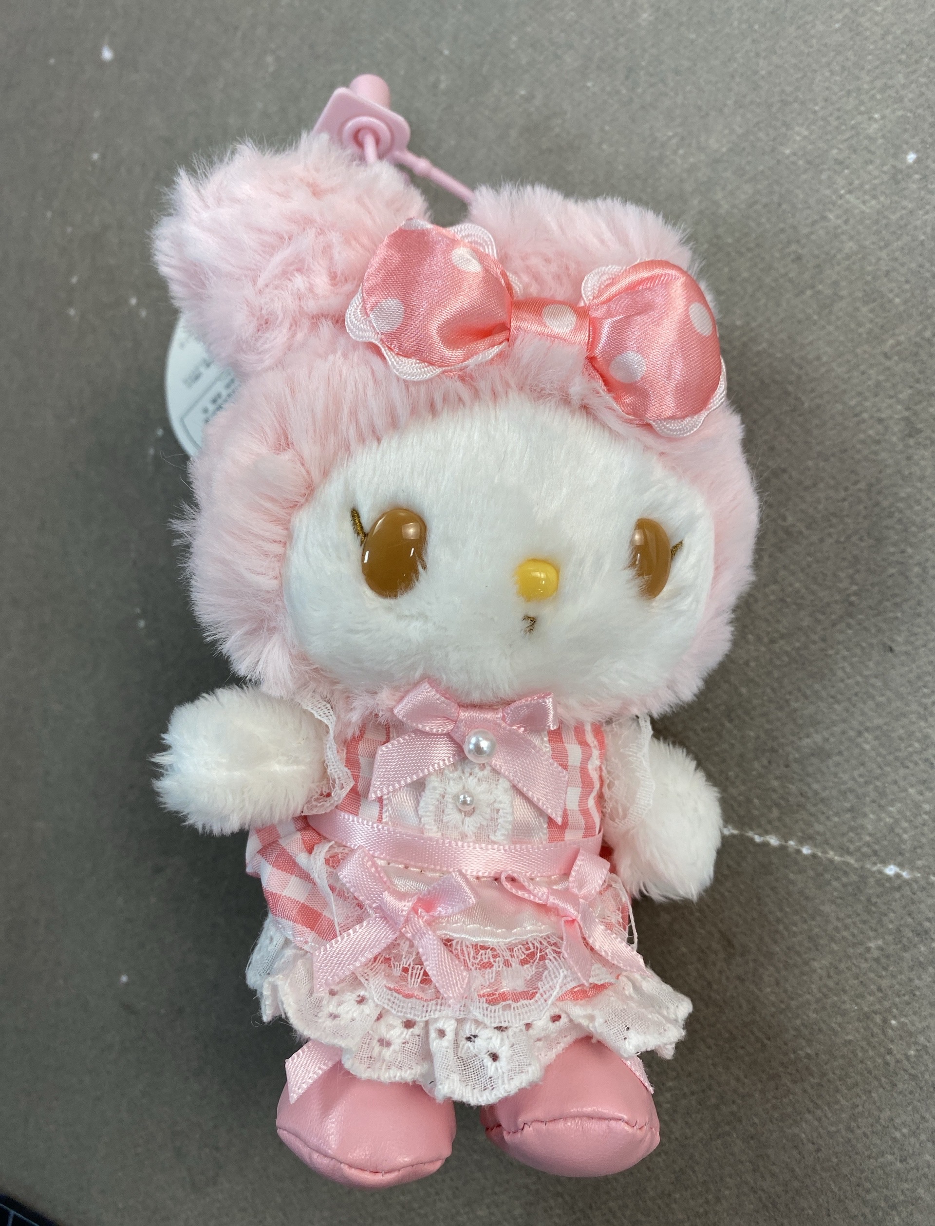 Japanese ditucu second-hand polka dot maid melody doll with dots on the mouth melody bag pendant gift for women 5