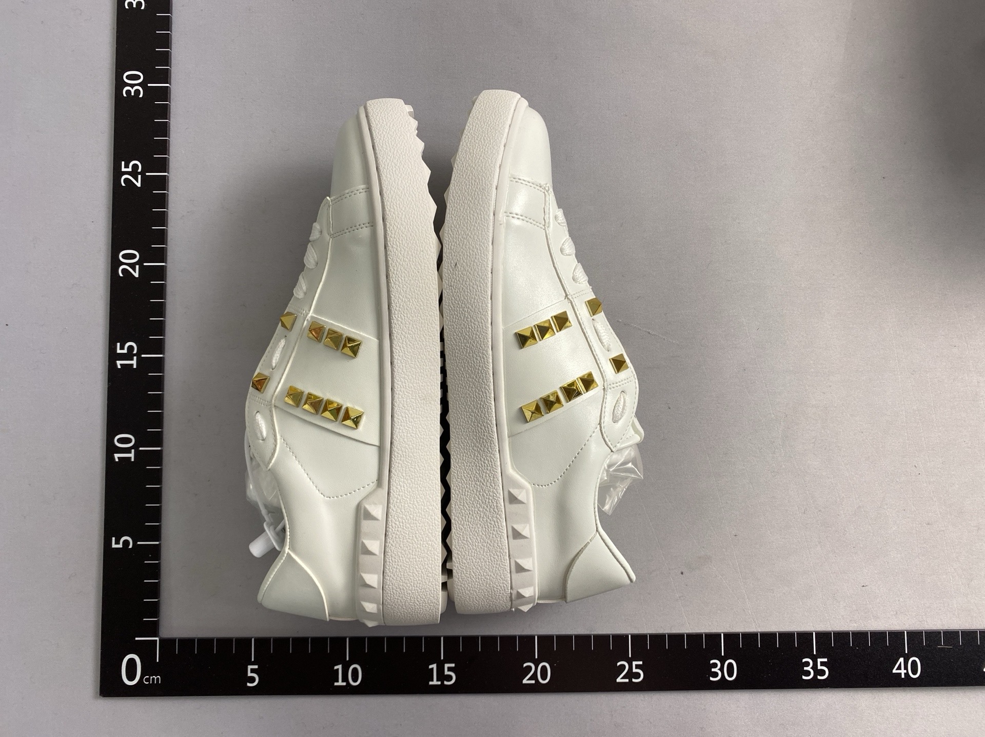 2024 spring new v-brand studded white sneakers – women’s chunky platform color block unisex plus size skate shoes 4