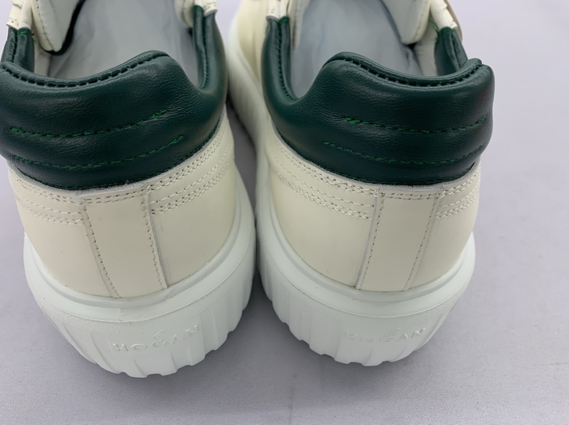 Export hoga spring & fallcouple genuine leather thick bottom biscuit shoes tan jianci airship sports casual platform shoes white shoes for women 3